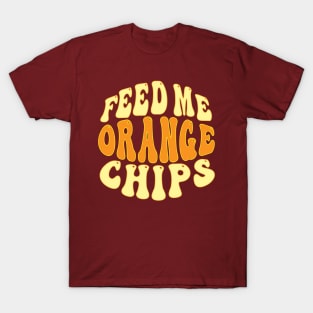 Feed Me Orange Chips, West Midlands Chip Shop Battered Chips T-Shirt